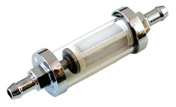 Fuel Filter - Inline - 5/16 Inch - Glass