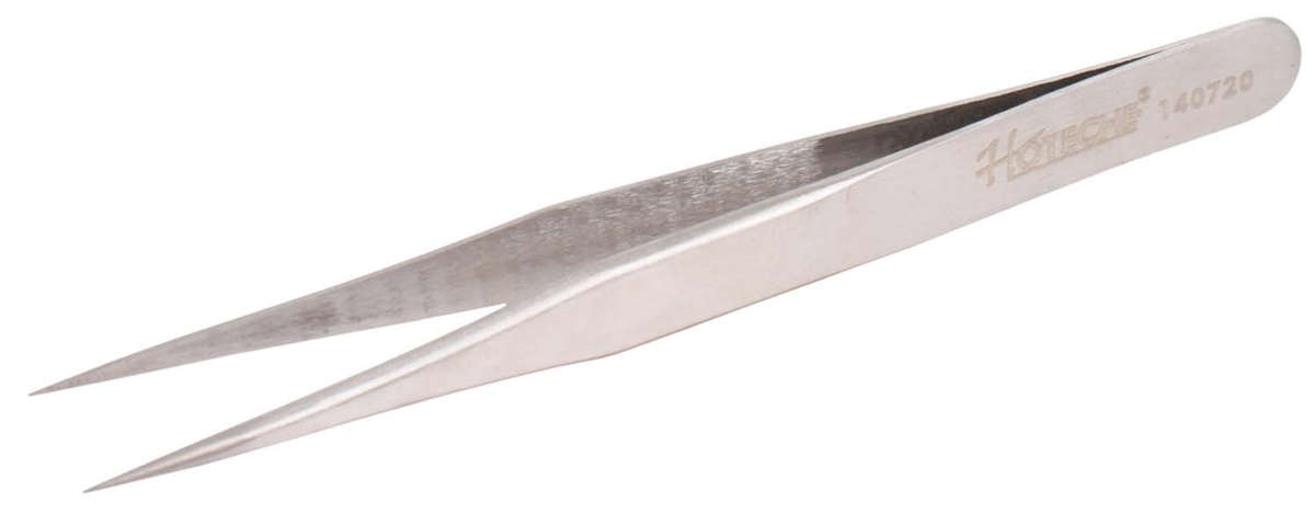 Stainless Steel Tweezer - Straight - 12.3mm Length