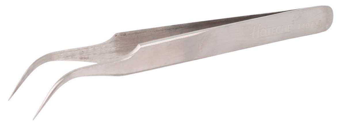 Stainless Steel Tweezer - Bent - 11.5mm Length