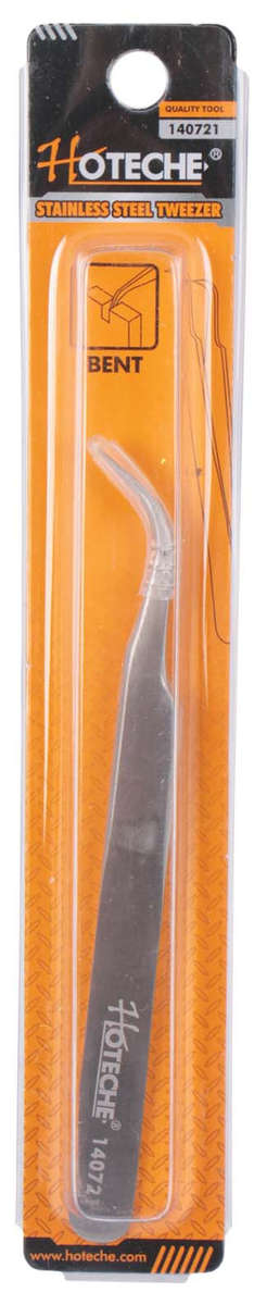 Stainless Steel Tweezer - Bent - 11.5mm Length