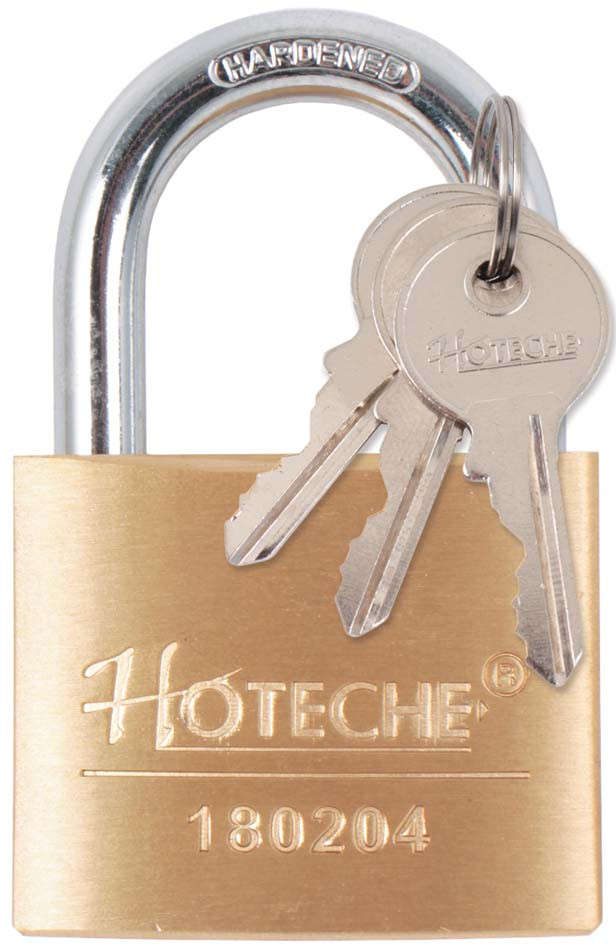 Brass Pad Lock - 50mm - 277g - Heavy Duty