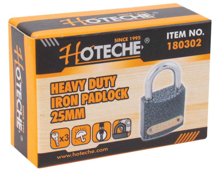 Iron Pad Lock - 25mm - 48g