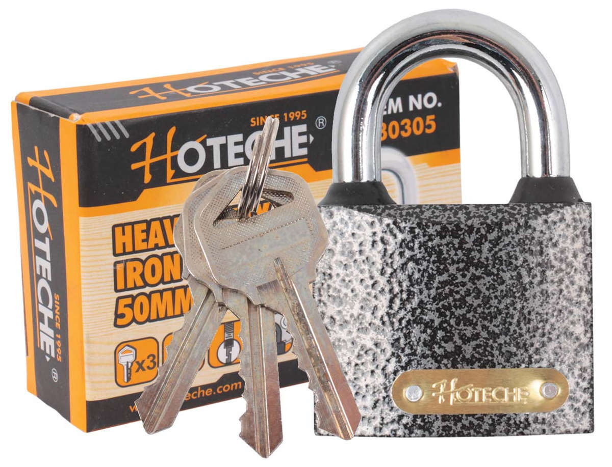 Iron Pad Lock - 50mm - 318g