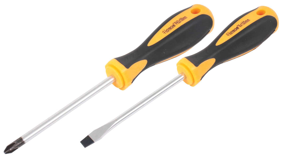 Screwdriver Set - 2 Piece - Flat + Phillips