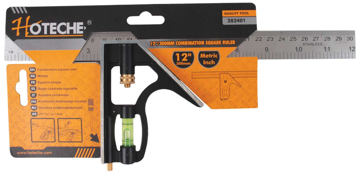 Combination Square Ruler - 300mm