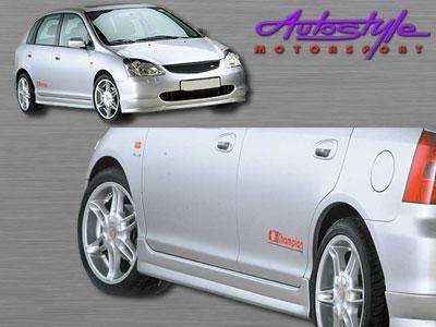 Honda Civic S/S MS Design (Plastic/Pair)