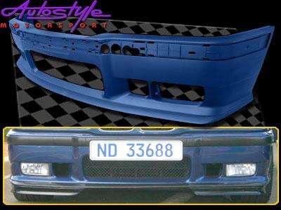 E36 Front Bumper Plastic with Beading (not original bmw part)