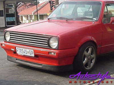 VW Golf Mk3 Bonrath 2pc Plastic Front Spoiler