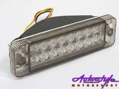 VW Golf Mk1 LED 2 Line Bumper Smoked Lens Indicator (pair)