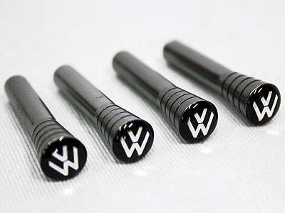 VW Titanium Doorpins with VW Logo