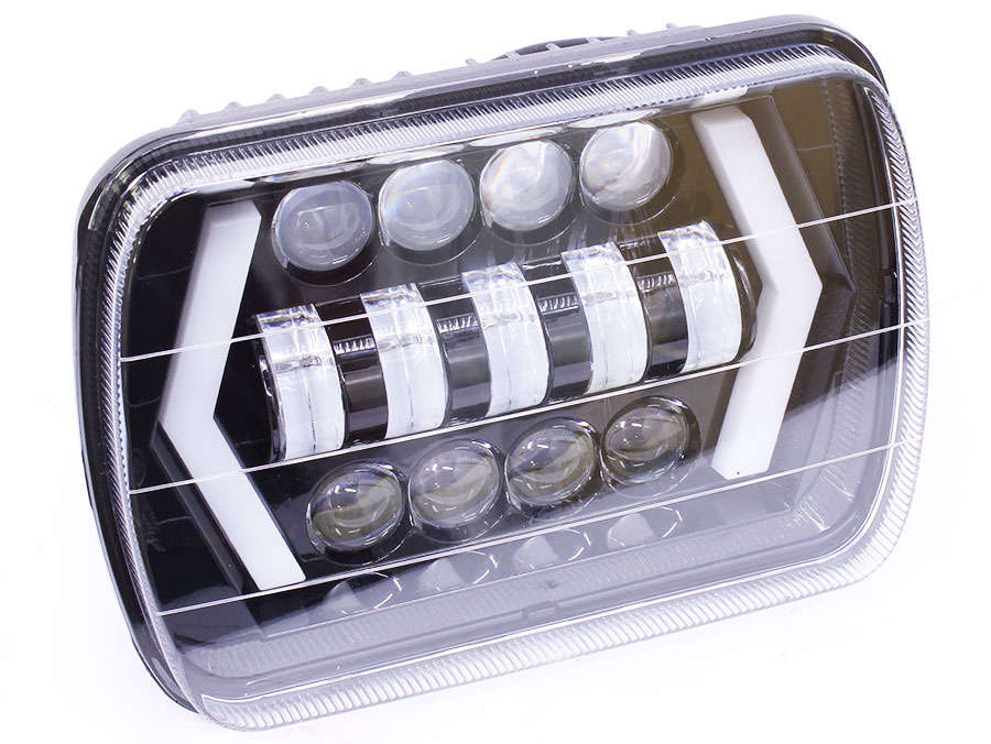 Nissan 1400 13 LED Projector Arrow Design headlights (pair)