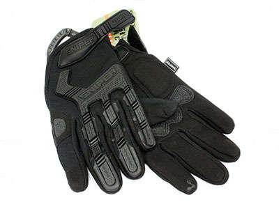 Sniper Swat Tactical Black Gloves (regular)