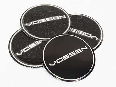 Vossen Design Wheel Decals (silver or black)