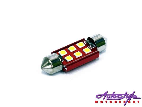 36mm 6LED Canbus Interior Bulb