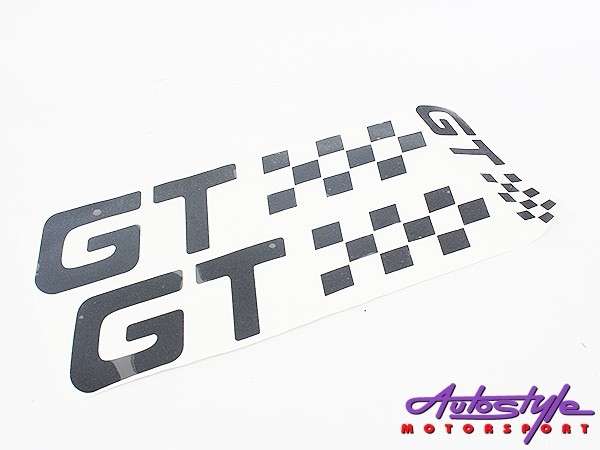 VW Polo GT Black Vinyl sticker set