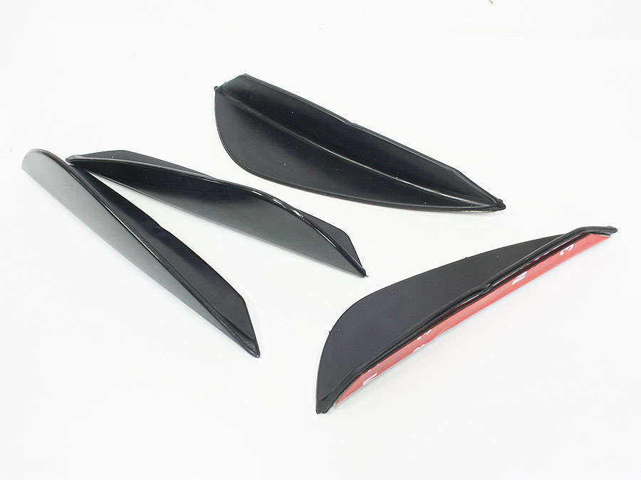 Universal Bumper Carnard Arrow Splitters (13cm, 4pc set)