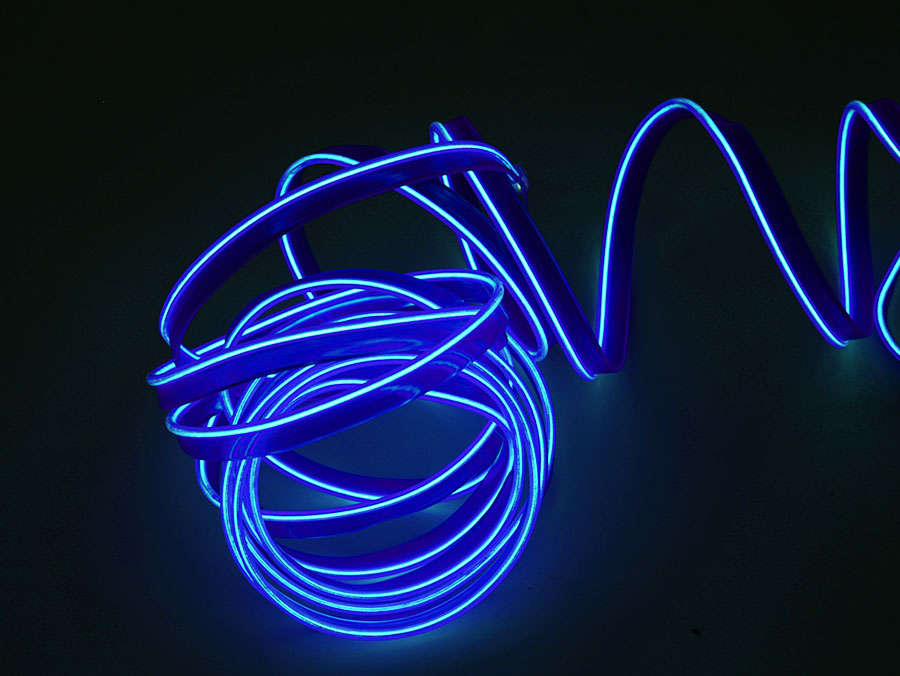 Universal Interior LED Striping Set (3metre) Blue