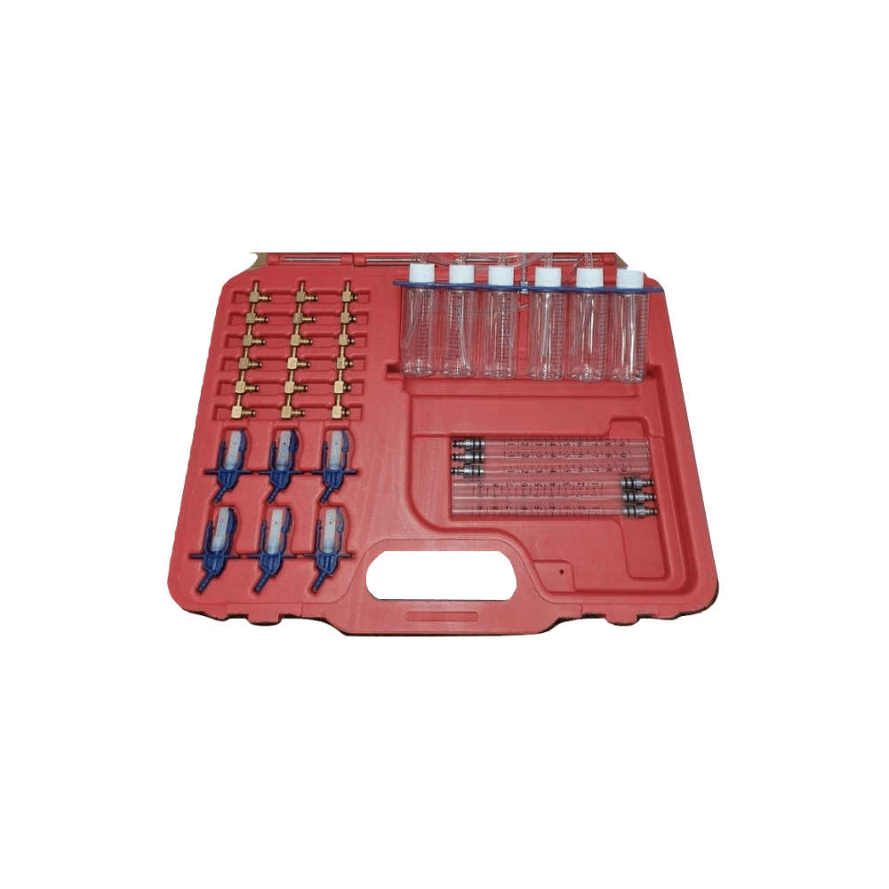 Flow Meter Common Rail Set With Injection Adapters