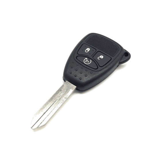 Chrysler 300C / Dodge / Jeep (3 Button Remote Key With Y160 Blade & Battery Holder - Casing) ID46 -