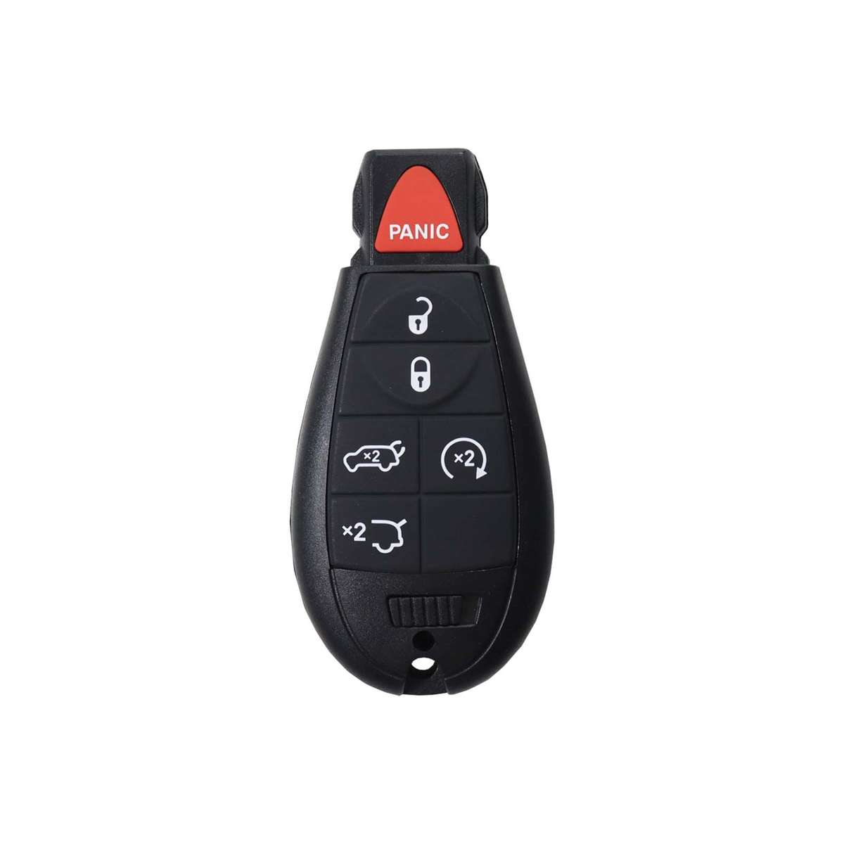 Chrysler, Dodge, Jeep - Grand Cherokee, Libe + Others | Complete Remote Key (5+1 Buttons, Blade, 433