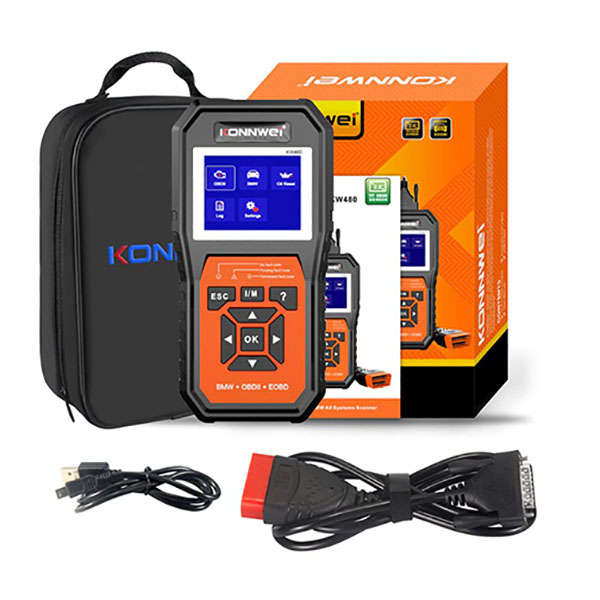 KONNWEI KW480 BMW Full System OBD2 12V Car Fault Scanner Diagnostic Tool