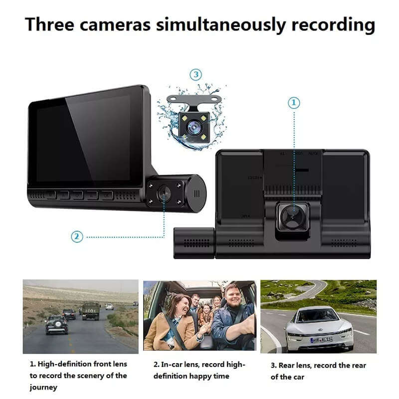 4k Dvr Wifi Remote Car Black Box Auto Recording Camera Car Dash Cam