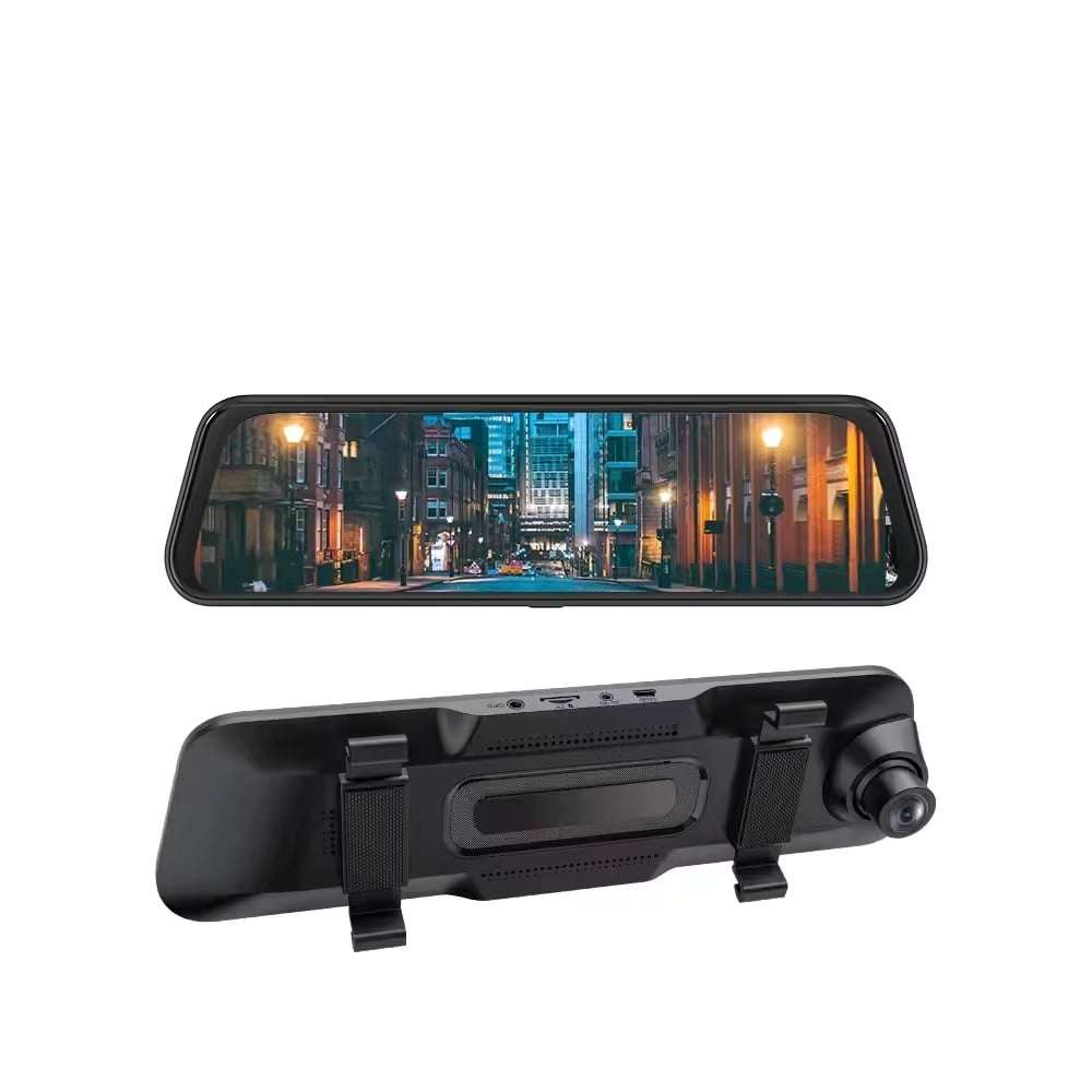 Dual Rearview Mirror Dash Camera | 10-inch HD 1080p | DVR