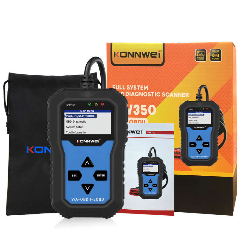 Konnwei KW350 Full System Car Diagnostic Scanner