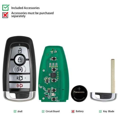Autel MAXIIM IKEY Premium Style Smart Programmable Key 4 Buttons (Toyota Style)
