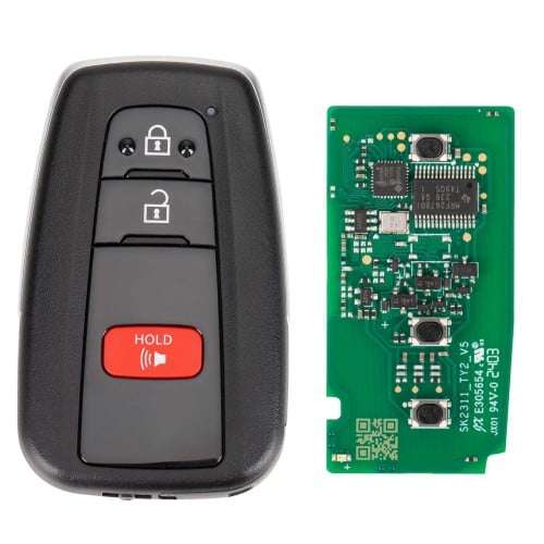 Autel IKEY Premium Style Smart Programmable Key 3 Buttons (Toyota Style)