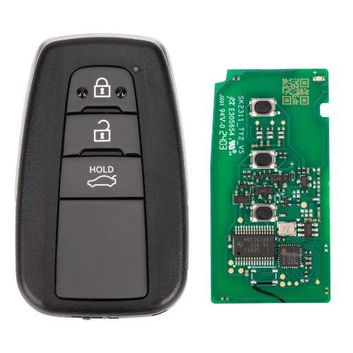 Autel IKEY Premium Style Smart Programmable Key 3 Buttons (Toyota Style)