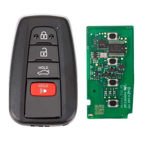 Autel MAXIIM IKEY Premium Style Smart Programmable Key 4 Buttons (Toyota Style)