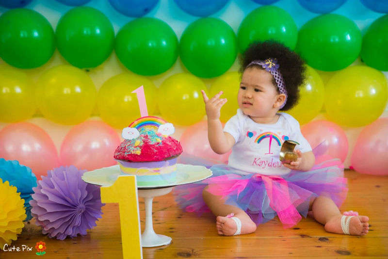 Rainbow Tutu Set - Yes - 6-12 Months