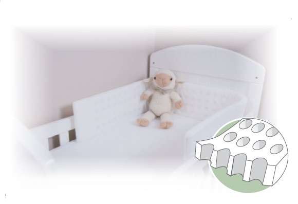 Snuggletime - Cot Bumper Inner - Easy Breather