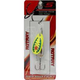 Sensation Rotary Inline Spinner Firetiger Yellow 3 - Sensational