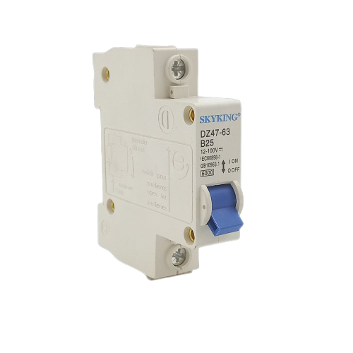 SJ036D Protection - DC Circuit Breaker Mini 25 Amp Single Pole