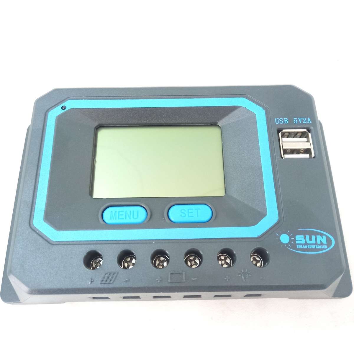 SF028 SUN - Solar Charge Controller PWM LCD/USB  12/24V 40Amps.