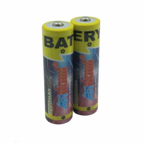 BU016 Andowl - Battery 18650 Lithium Iron Rechargeable Cell 3.7 Volt 8000 mAh Pack 2 pcs