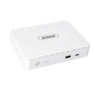 SA482A - Andowl Micro Lithium UPS. Input 220 Volts.Output 5/9/12/15/24 Volts DC  20000 mAh