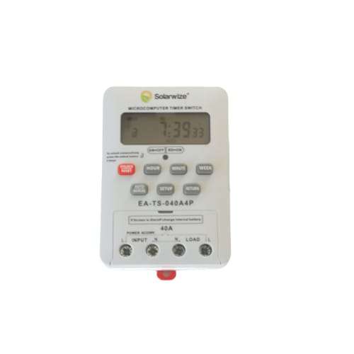 CL0562  Electrical - Solarwize  Digital Programmable Timer 16 Zone 40Amp 220/240 Volts