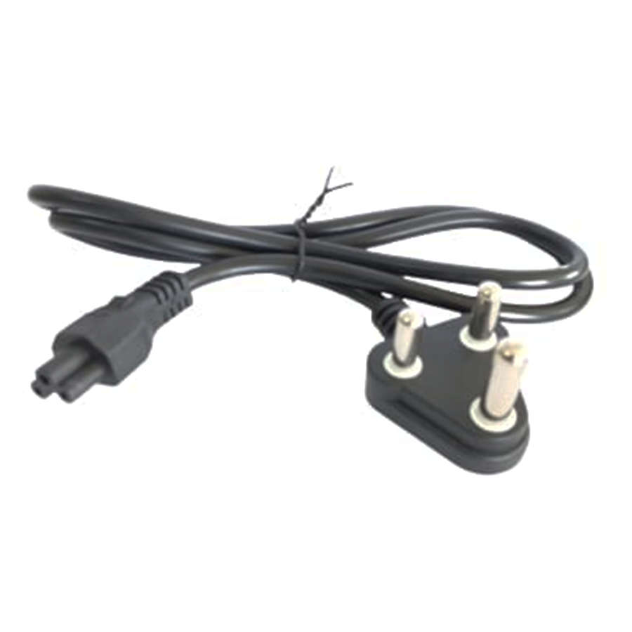 CL0419  AC Lead - Clover Power Lead  3pin 220Volts  Length  1 Meter