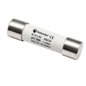 SJ018 Protection - Solar Power  PV  Fuse  50 Amp 1500V DC  65x15mm