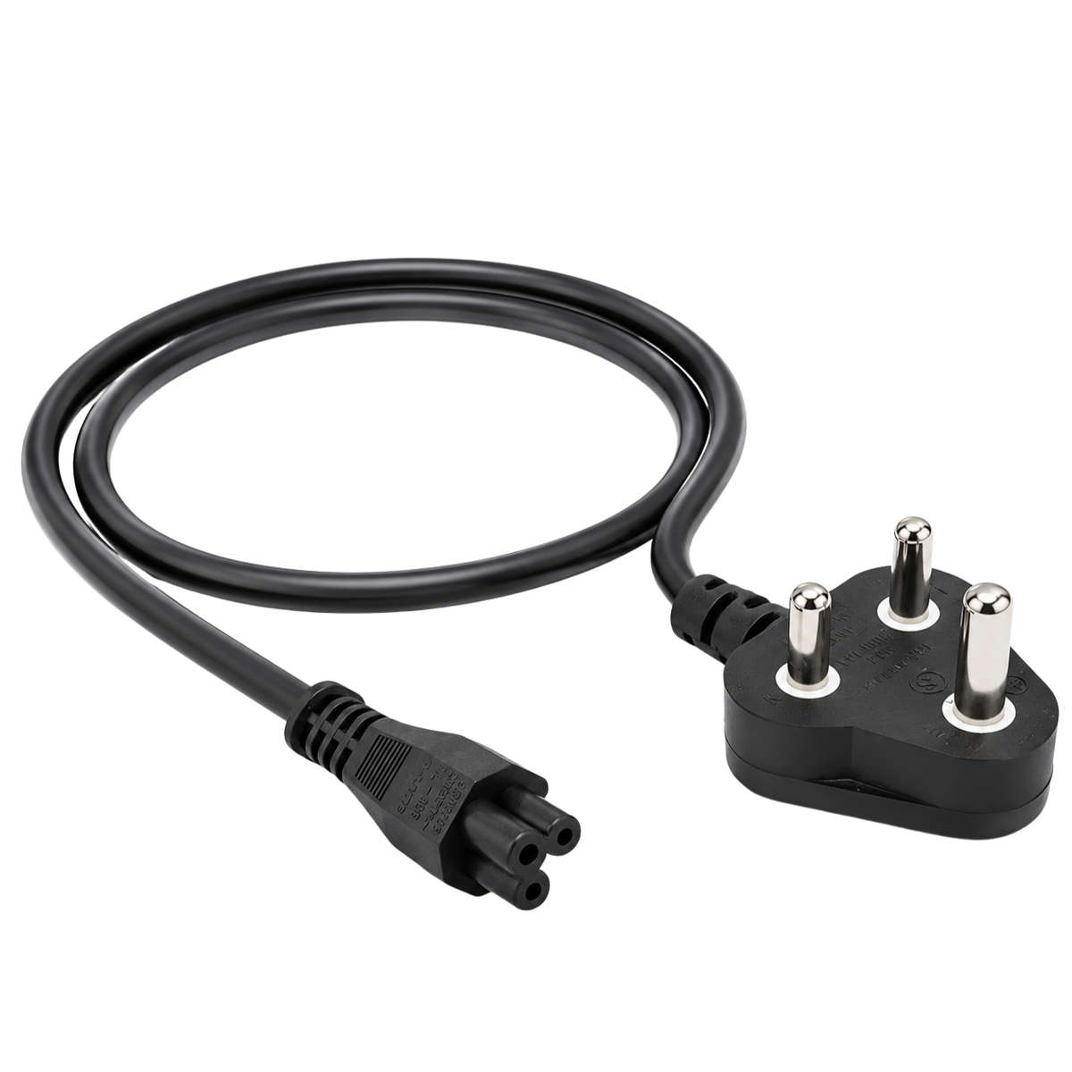 CL0419  AC Lead - Clover Power Lead  3pin 220Volts  Length  1 Meter
