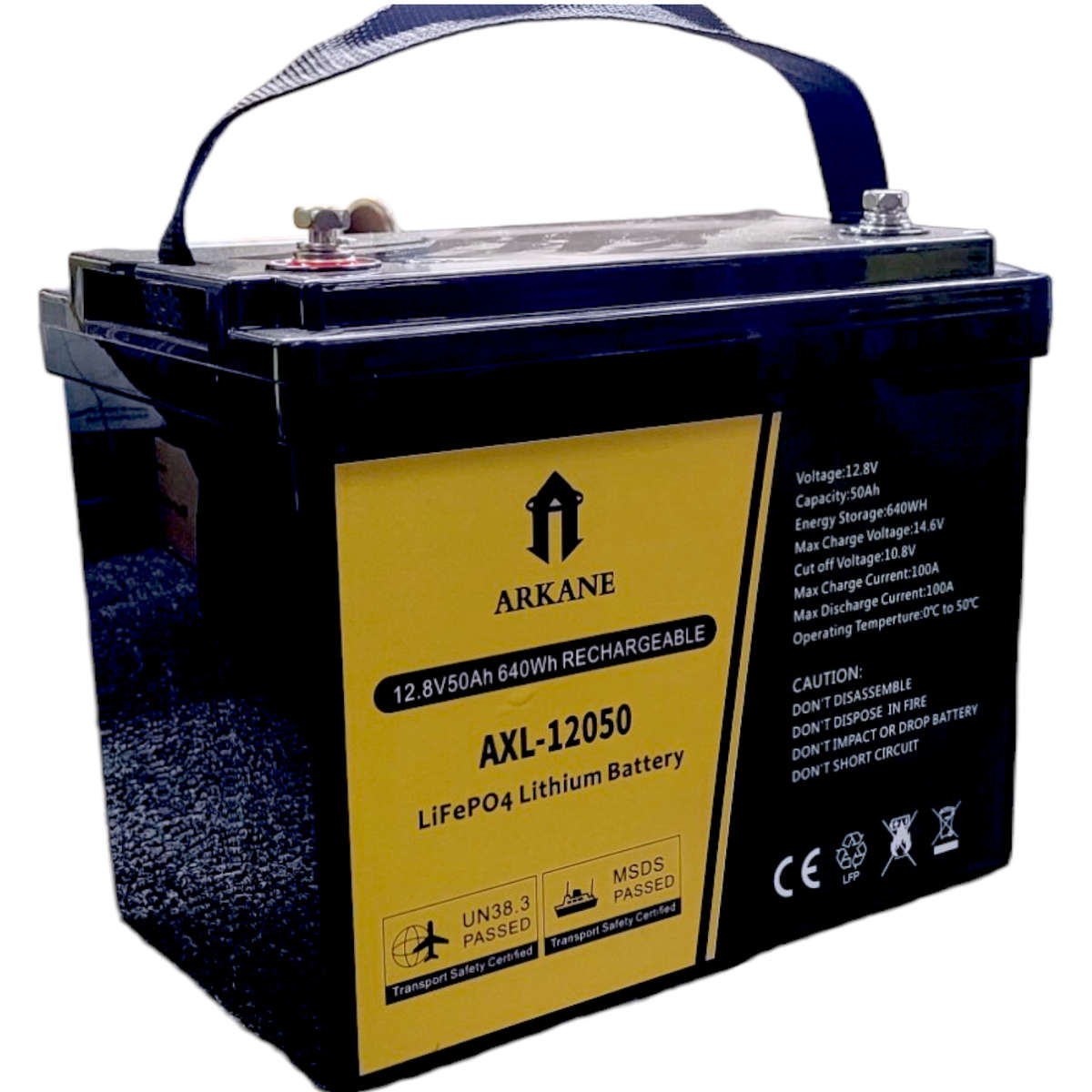 BU021  Arkane - Battery Lithium LifePO4  12V 50Ah