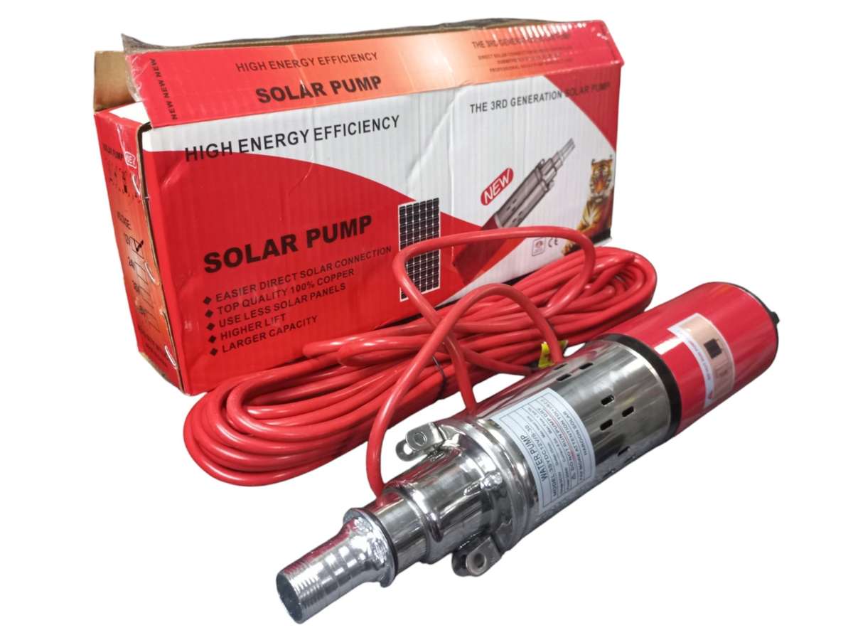 SV060 - SK High Energy Solar Submissible Borehole Pump  12 Volt DC