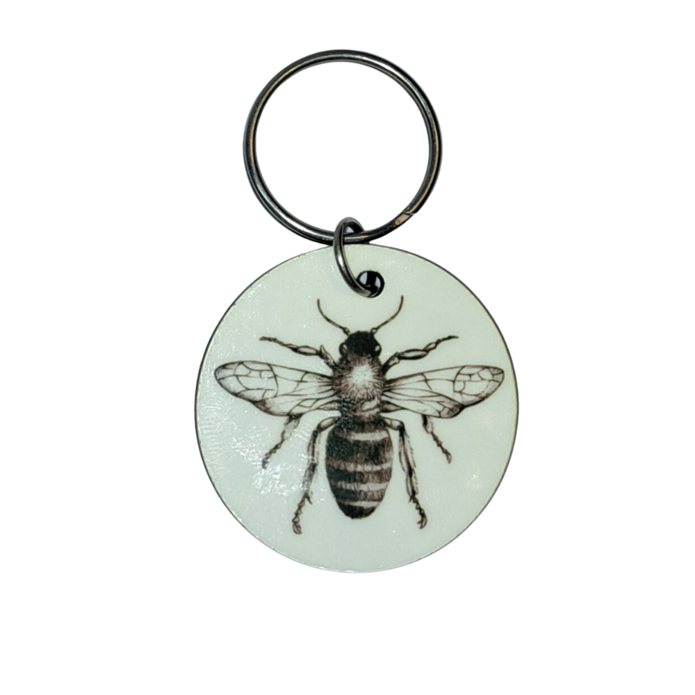 Bee-utiful Bee Keyring