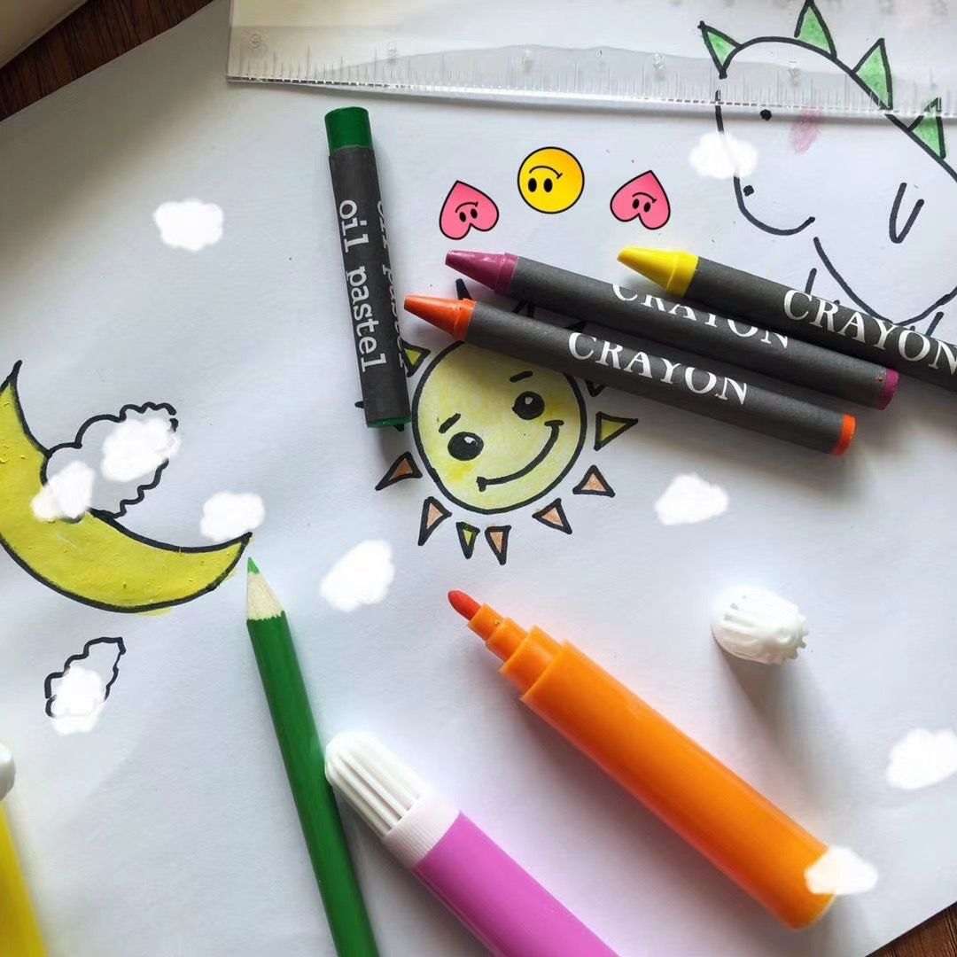 68pcs Kids Art Set with Wooden Box