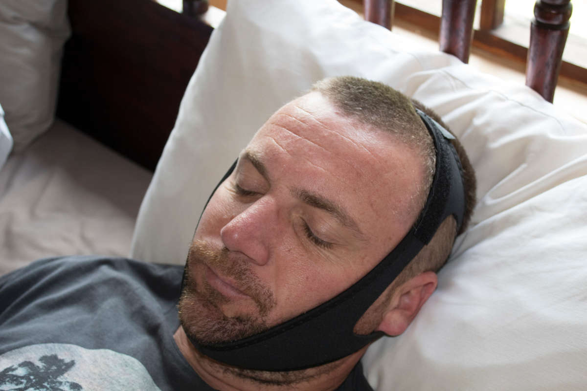 Better Sleep Anti-Snoring Chin Strap for mouth breathers