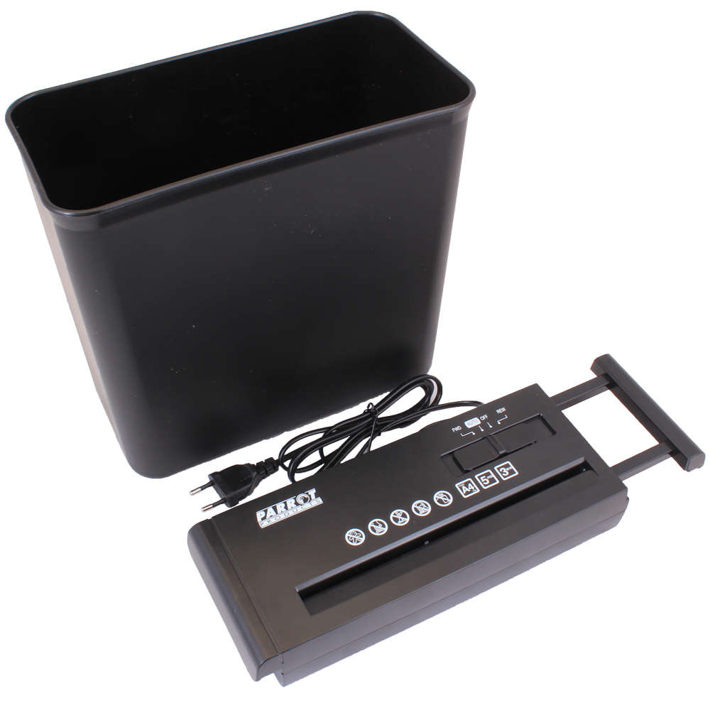 Paper Shredder   (5 Sheet, 6.8mm, Strip Cut, Low Security) S100