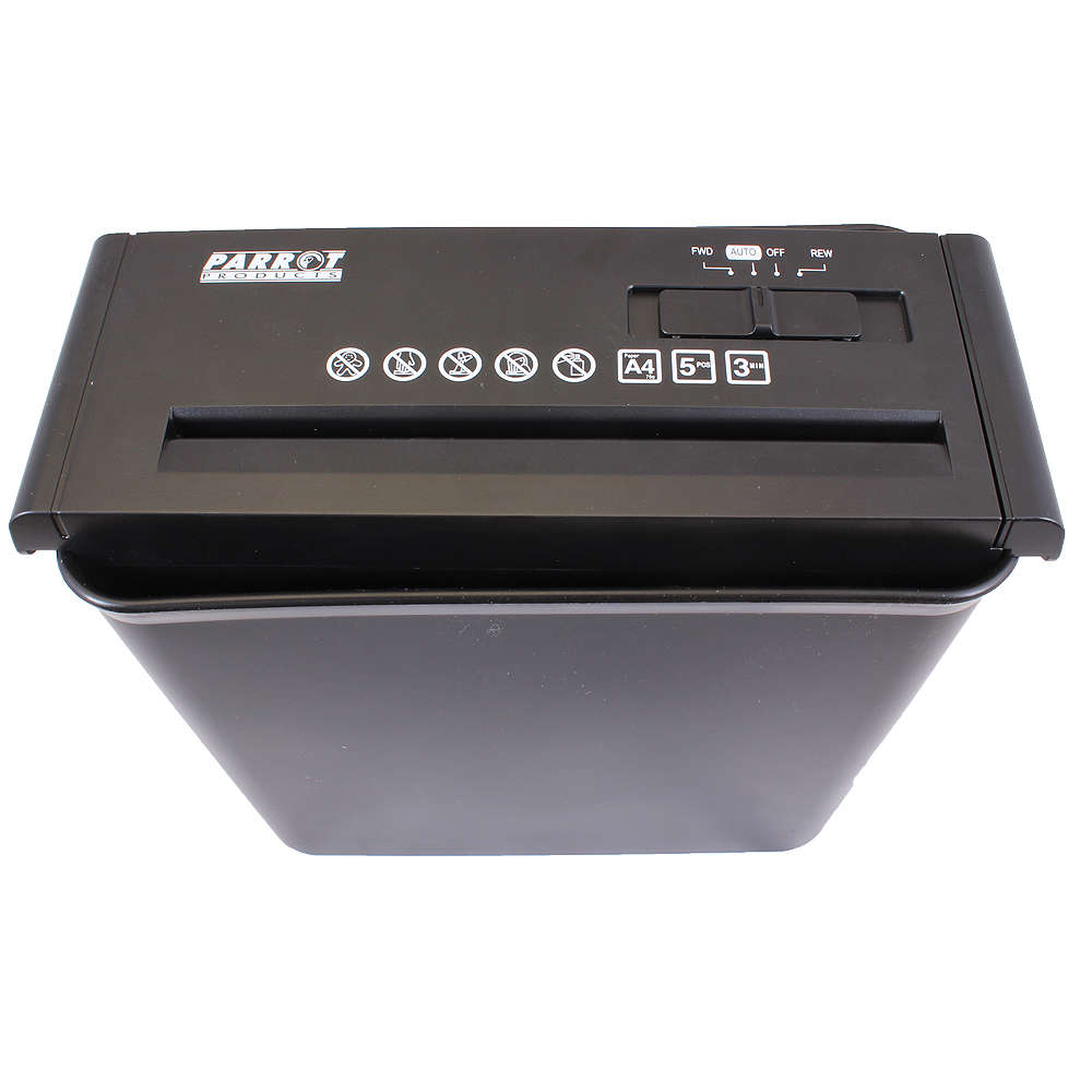 Paper Shredder   (5 Sheet, 6.8mm, Strip Cut, Low Security) S100